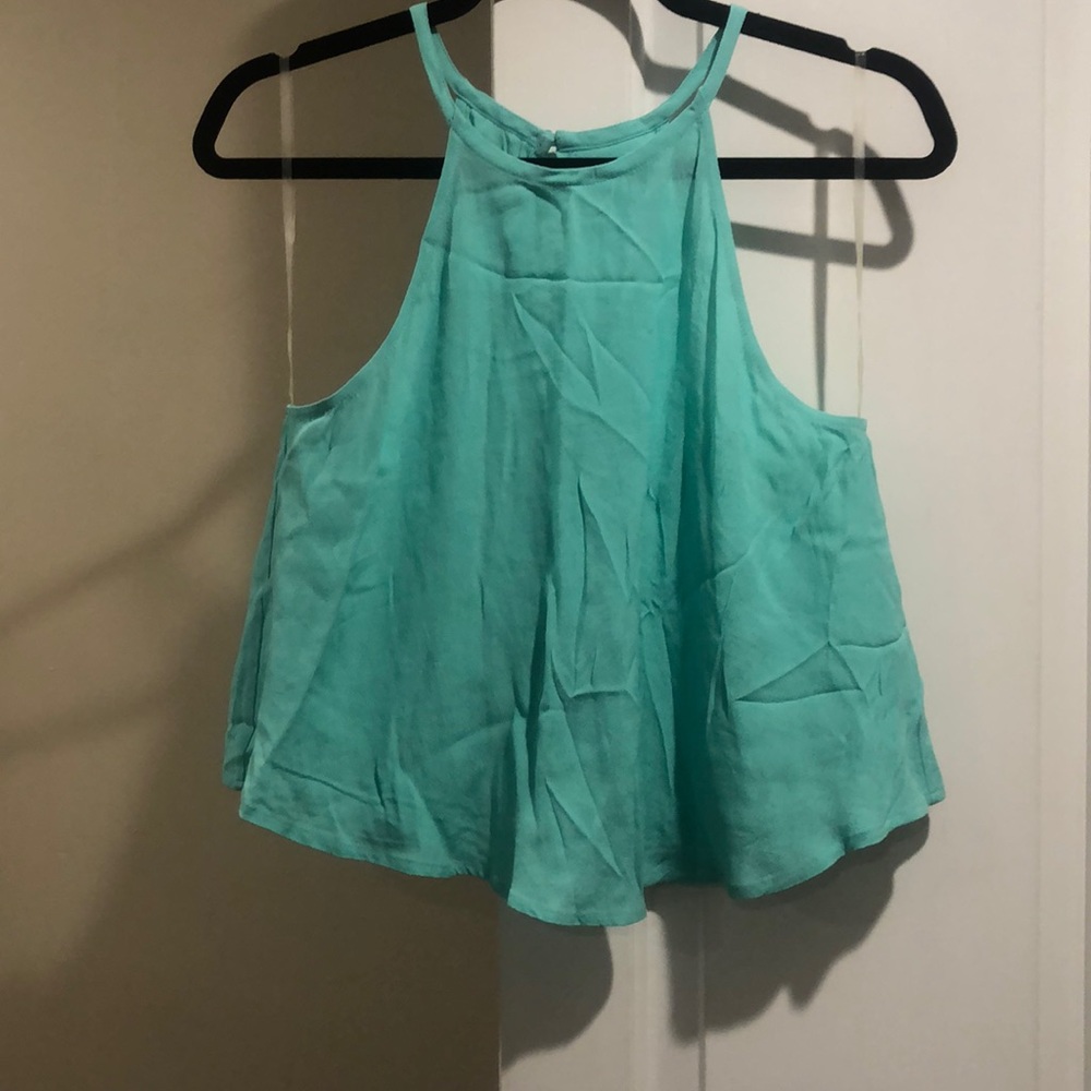 Flirty High Neck Blouse